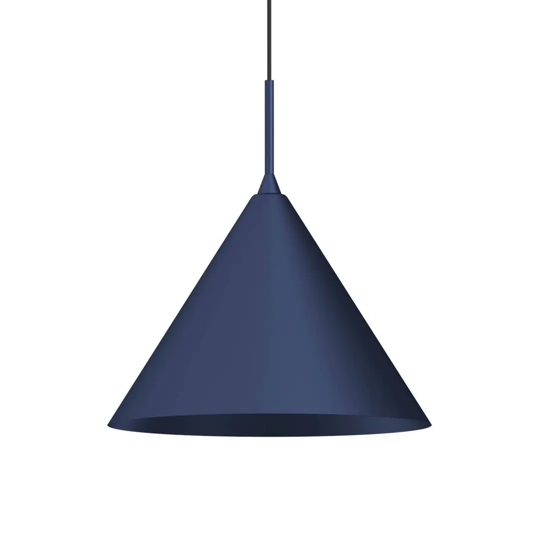 Eko-Light Hängeleuchte Capital, blau, 1-flammig, Ø 32 cm, GX53