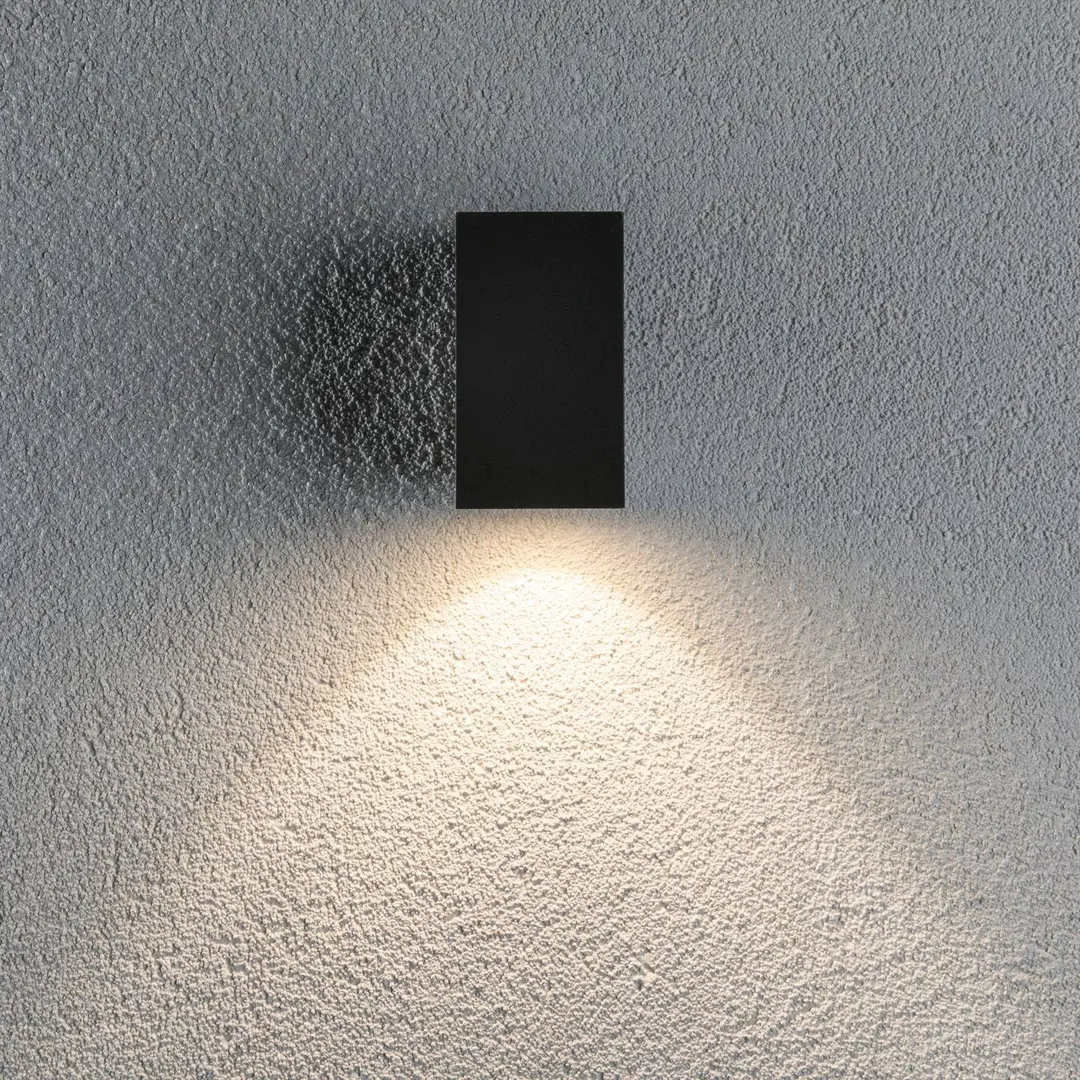 Paulmann Flame Außenwandlampe 1fl 10,3cm anthrazit