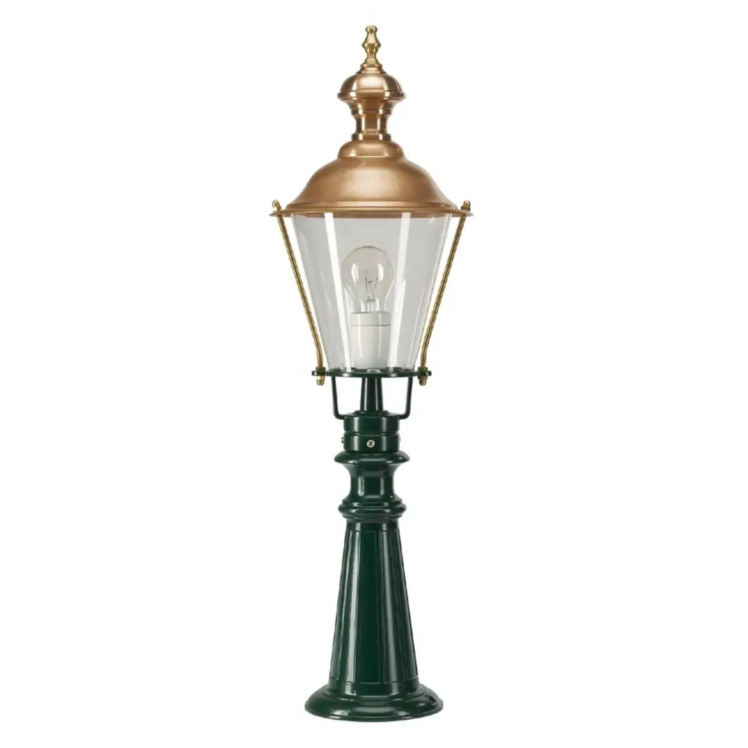 K.S. Verlichting Wegeleuchte Elburg, grün, Höhe 75 cm, Metall, IP44