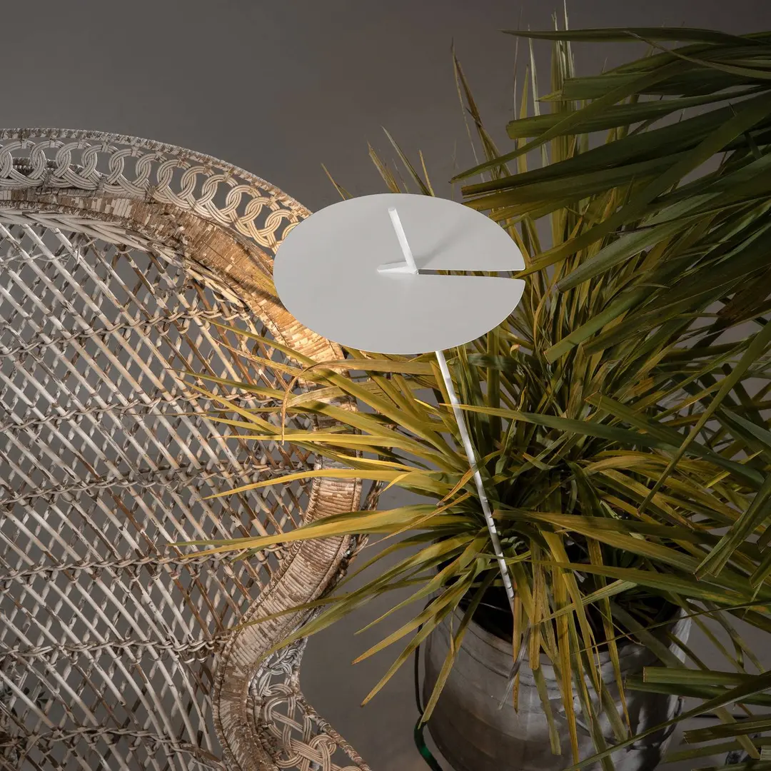 Karman Xana LED-Außenwegeleuchte weiß Höhe 130 cm