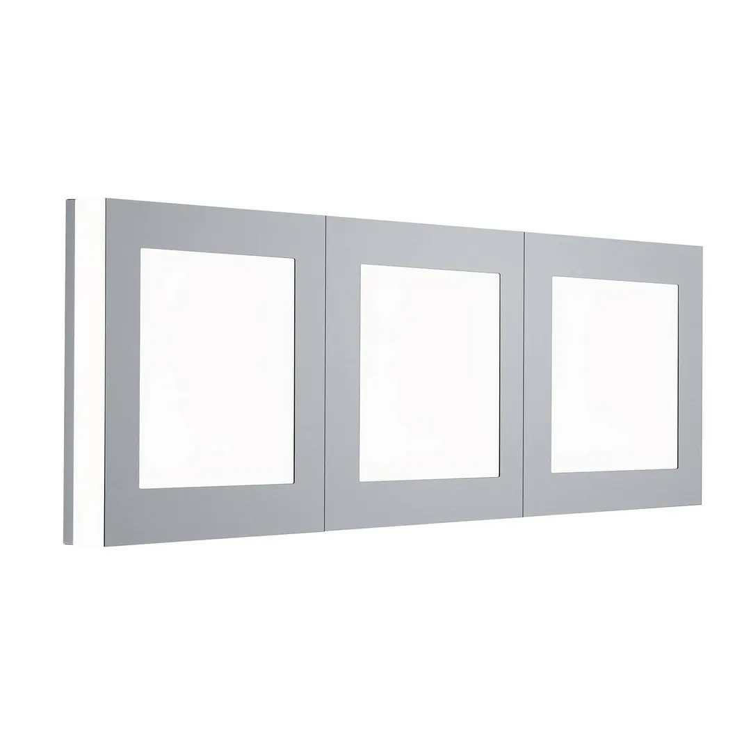HELL LED-Wandlampe Quadro, 65x22 cm