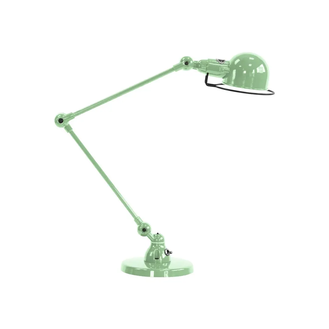 Jieldé Signal SI333 Tischlampe mit Fuß, wassergrün