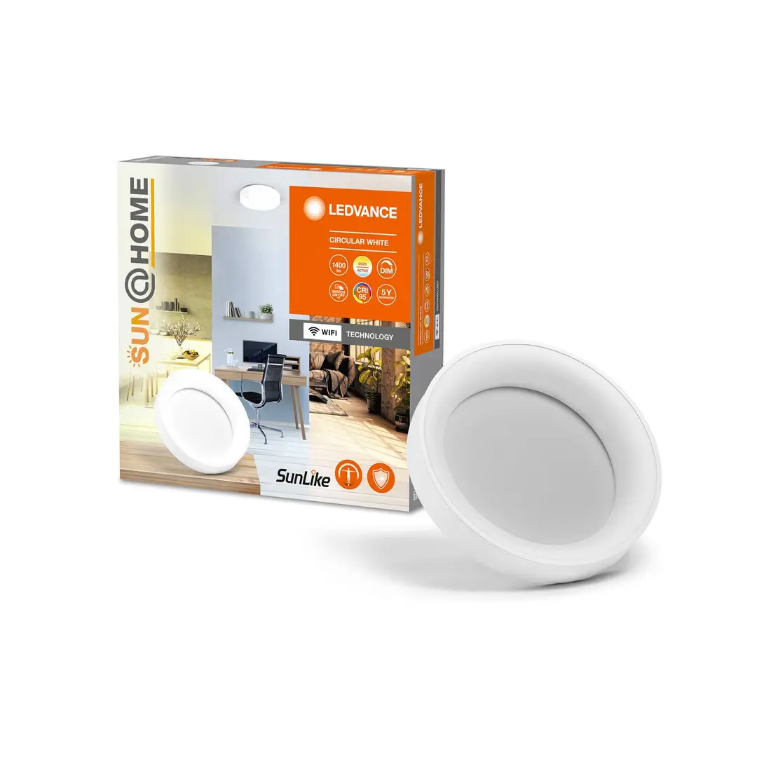 LEDVANCE SMART+ LEDVANCE SUN@Home Circular LED-Deckenlampe weiß