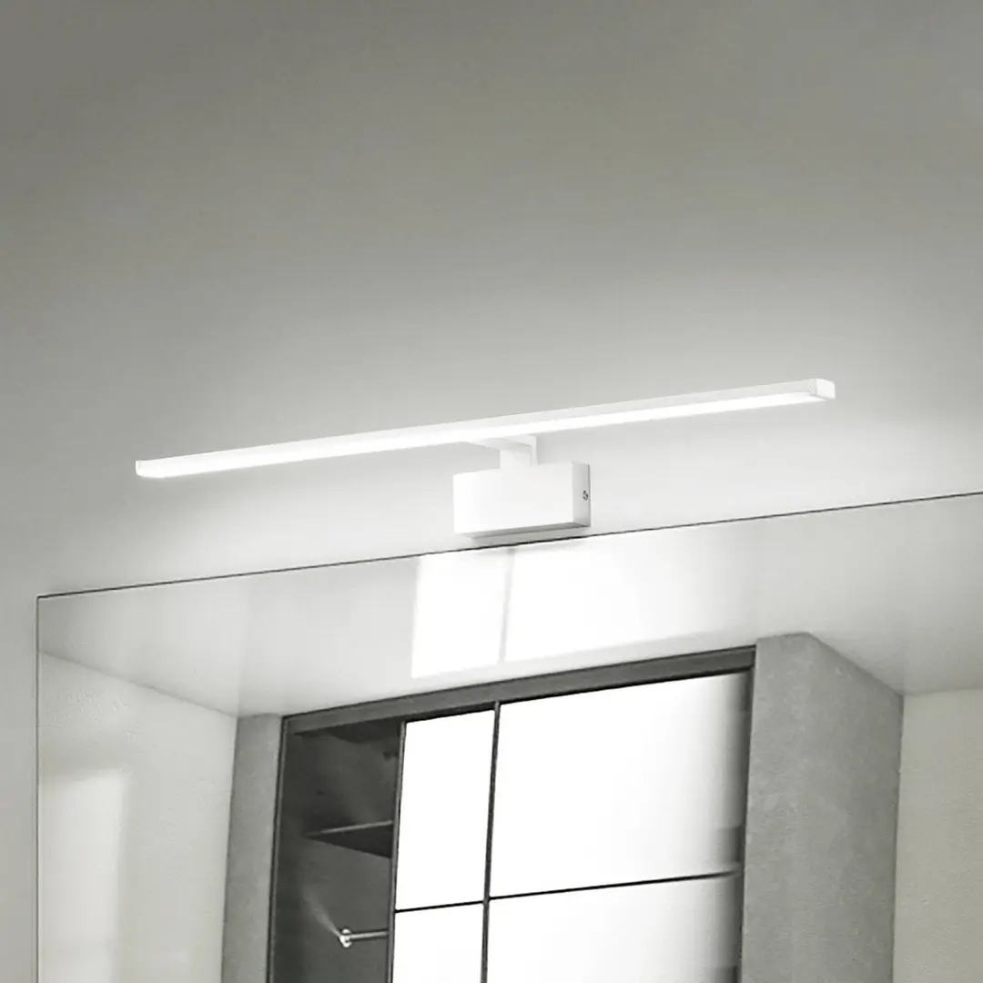 Ideal Lux LED-Wandlampe Alma weiß Metall Breite 81 cm
