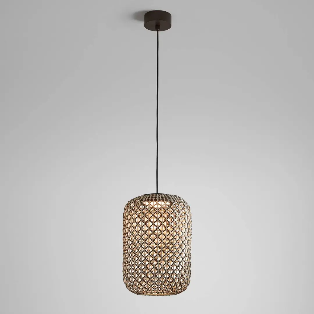 Bover Nans S/31.2 LED-Außenhängeleuchte, braun