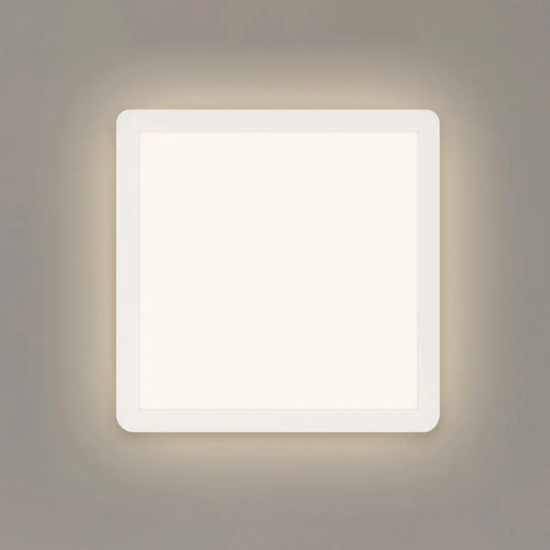 Müller-Licht LED-Panel Jali Square, weiß, 29,2 cm, Kunststoff, 2.700 K