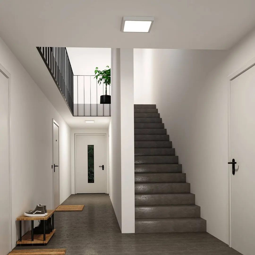 Paulmann LED-Panel Abia 2 Länge 30 cm, weiß, CCT, Kunststoff