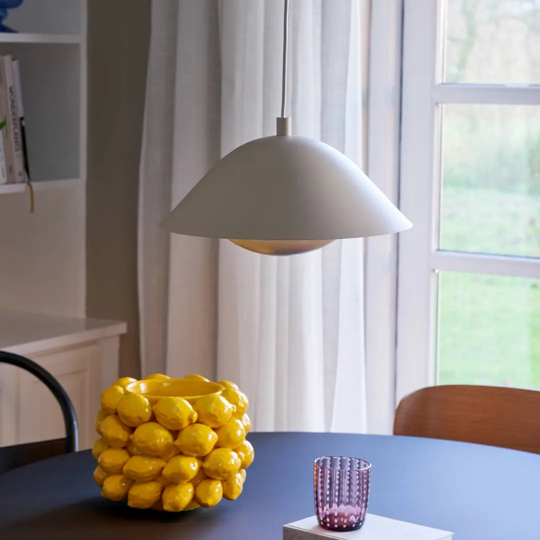 Nordlux Hängeleuchte Freya 35 aus Metall, beige