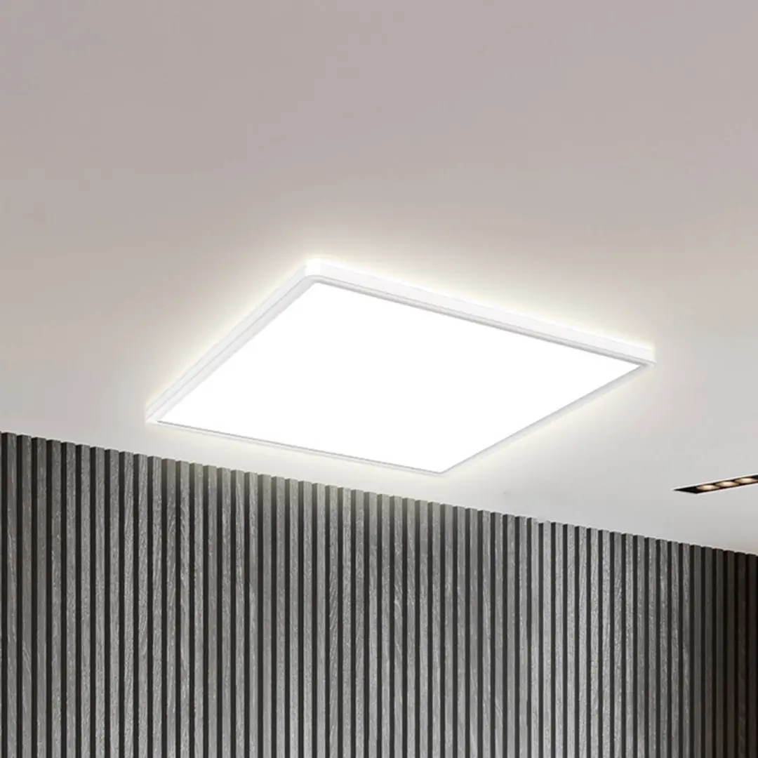 B.K. Licht LED-Panel Eki, 42 x 42 cm, weiß, Step-dim, Backlight, 4.000K