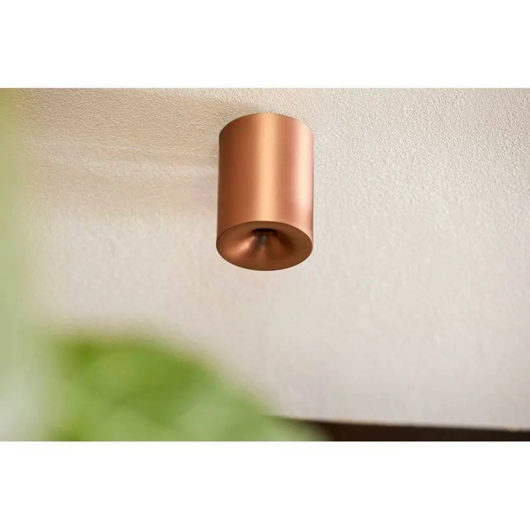 LOOM DESIGN LED-Deckenleuchte Nyx, bronze, IP54