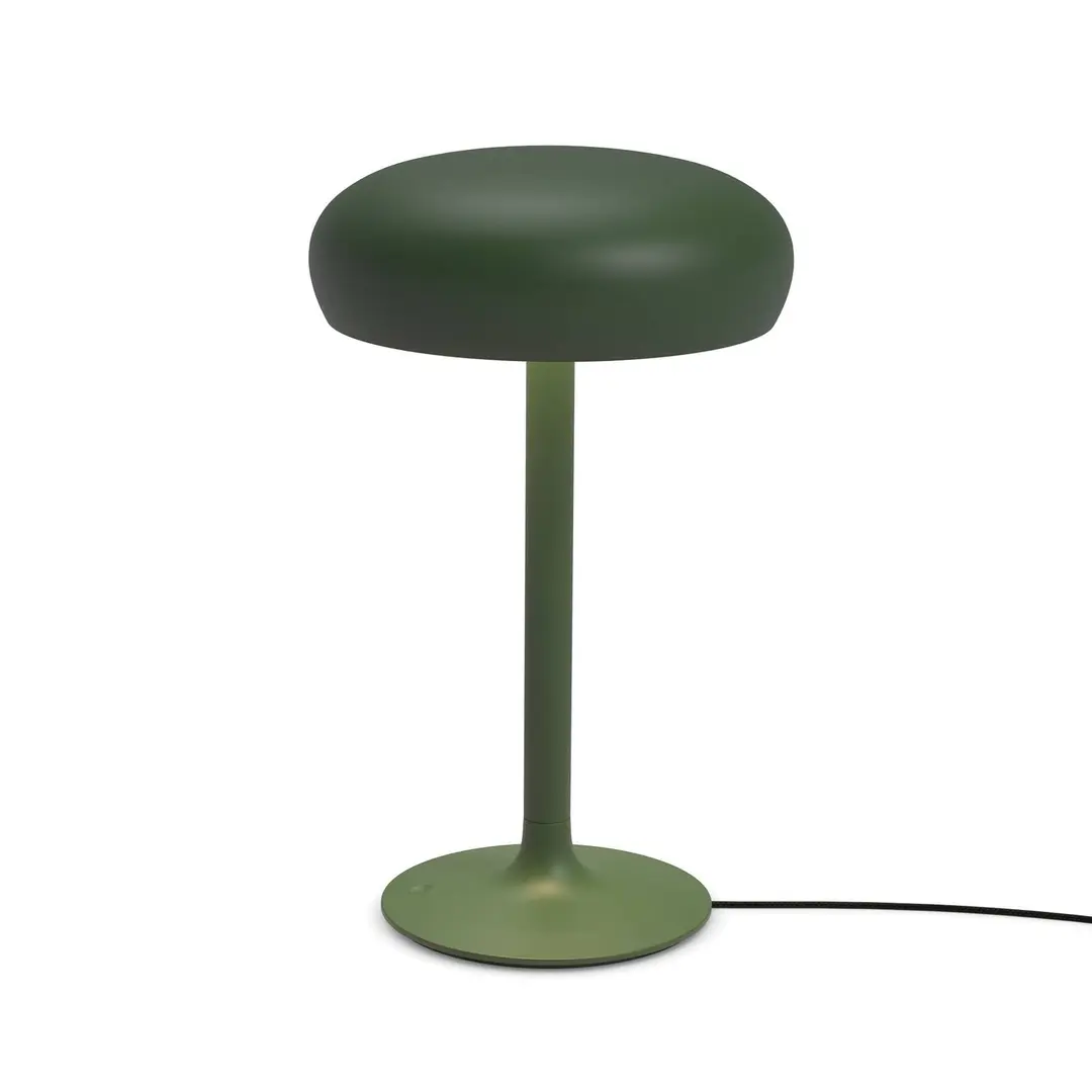 PLEASE WAIT to be SEATED LED-Tischlampe Emendo, grün, dim