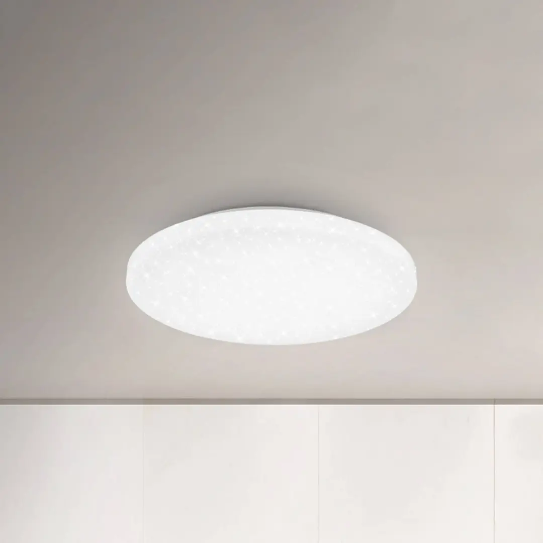 Briloner LED-Deckenlampe Case IP44 Sternenhimmel 840 Ø 40cm