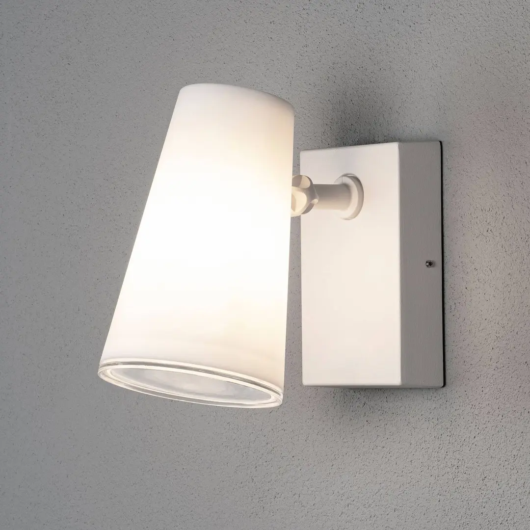 Konstsmide LED-Außenwandstrahler Fano, verstellbar