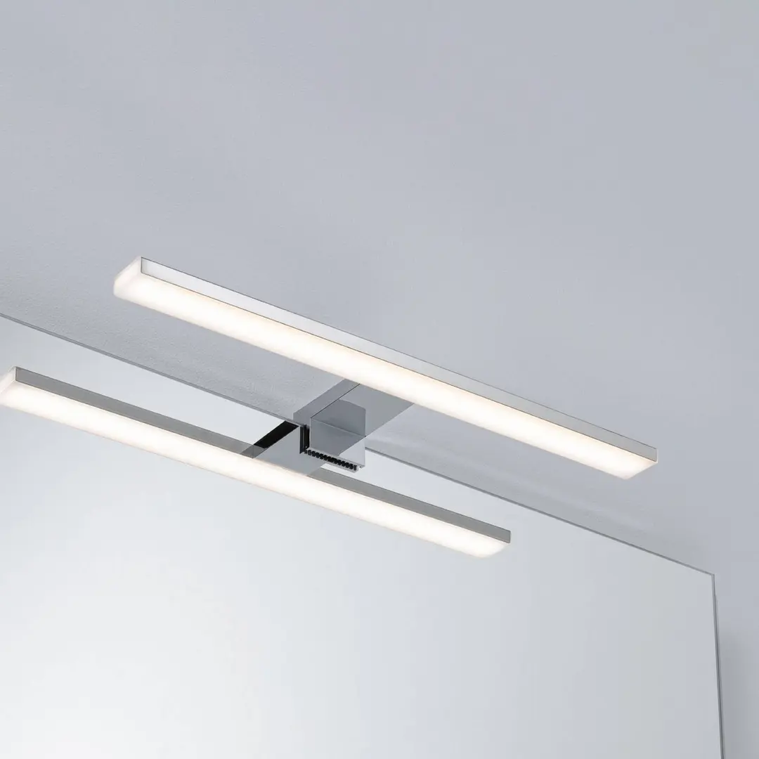 Paulmann LED-Spiegelleuchte Evie, chrom, 40 cm, IP44