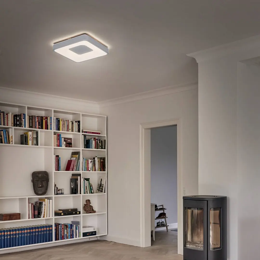 OSRAM LED-Deckenlampe ORBIS PIANA, weiß, 49 x 49 cm clickdim