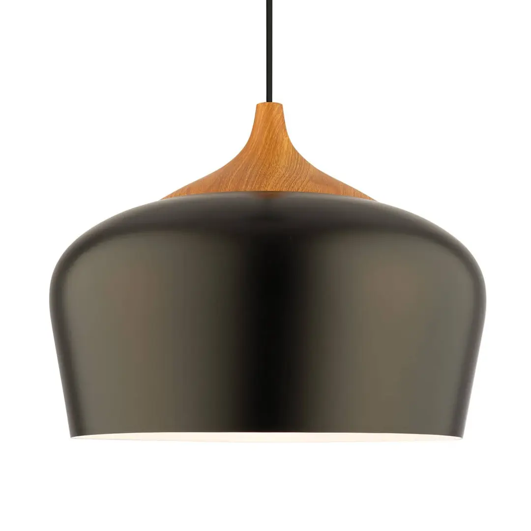 Aluminor Metallene Pendelleuchte Voltige in Schwarz