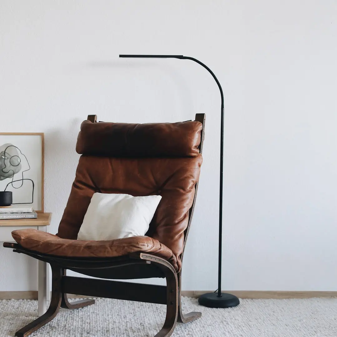 Maul LED-Stehleuchte MAULpirro, schwarz, 126 cm, dimmbar
