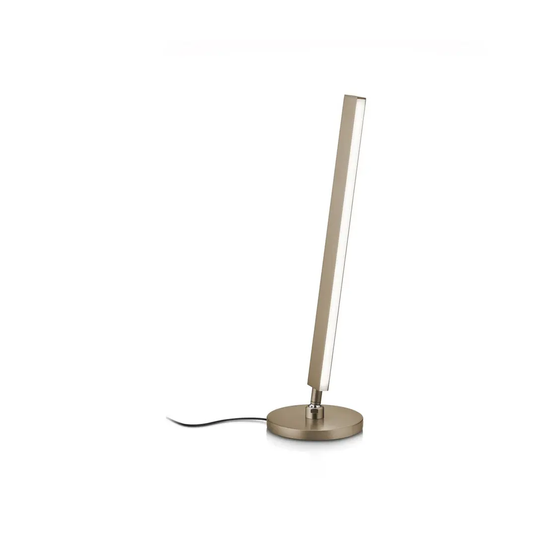Knapstein LED-Tischleuchte Kosma, Effekt bronze, CCT, Gestensteuerung