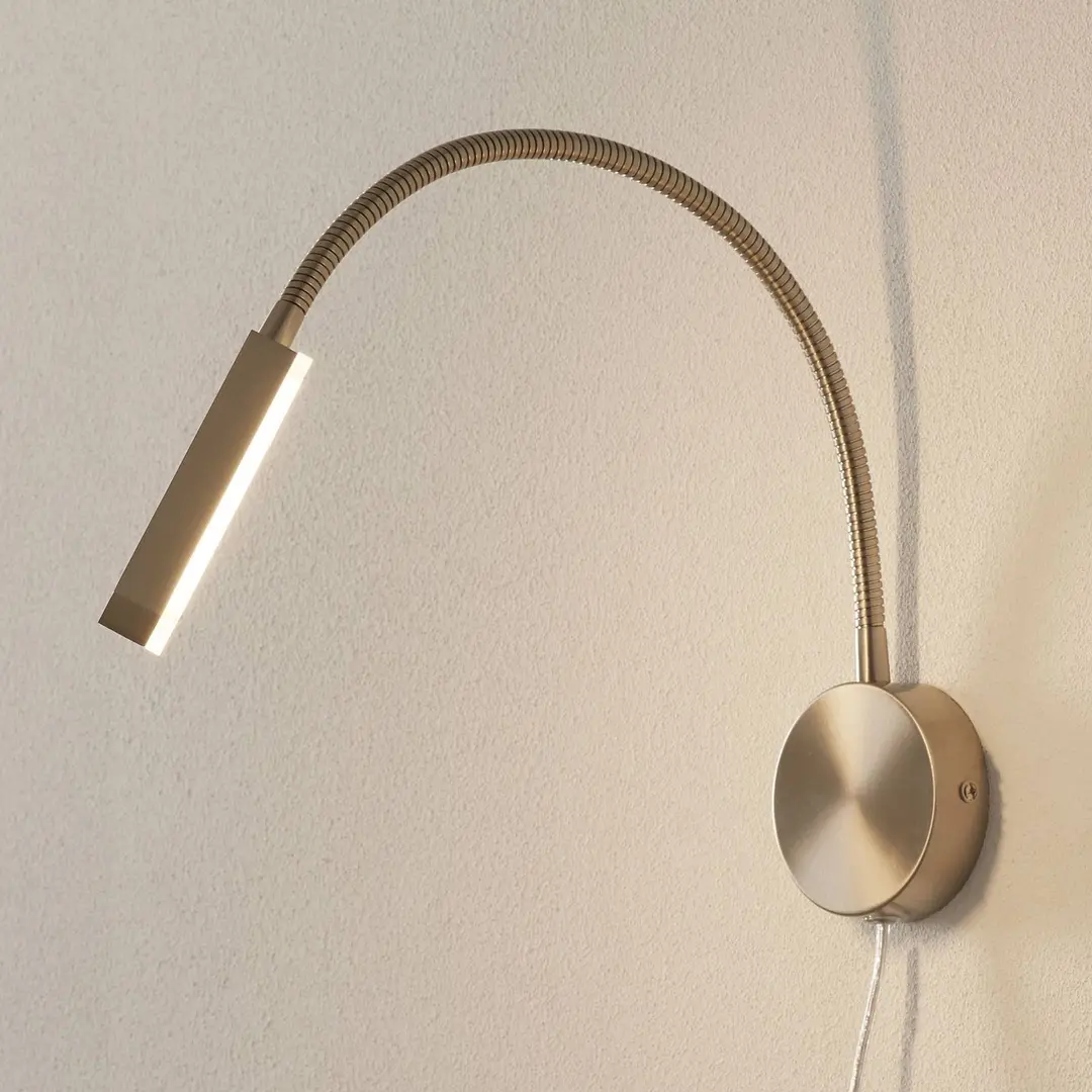 FISCHER & HONSEL LED-Wandlampe Raik mit Steckernetzteil