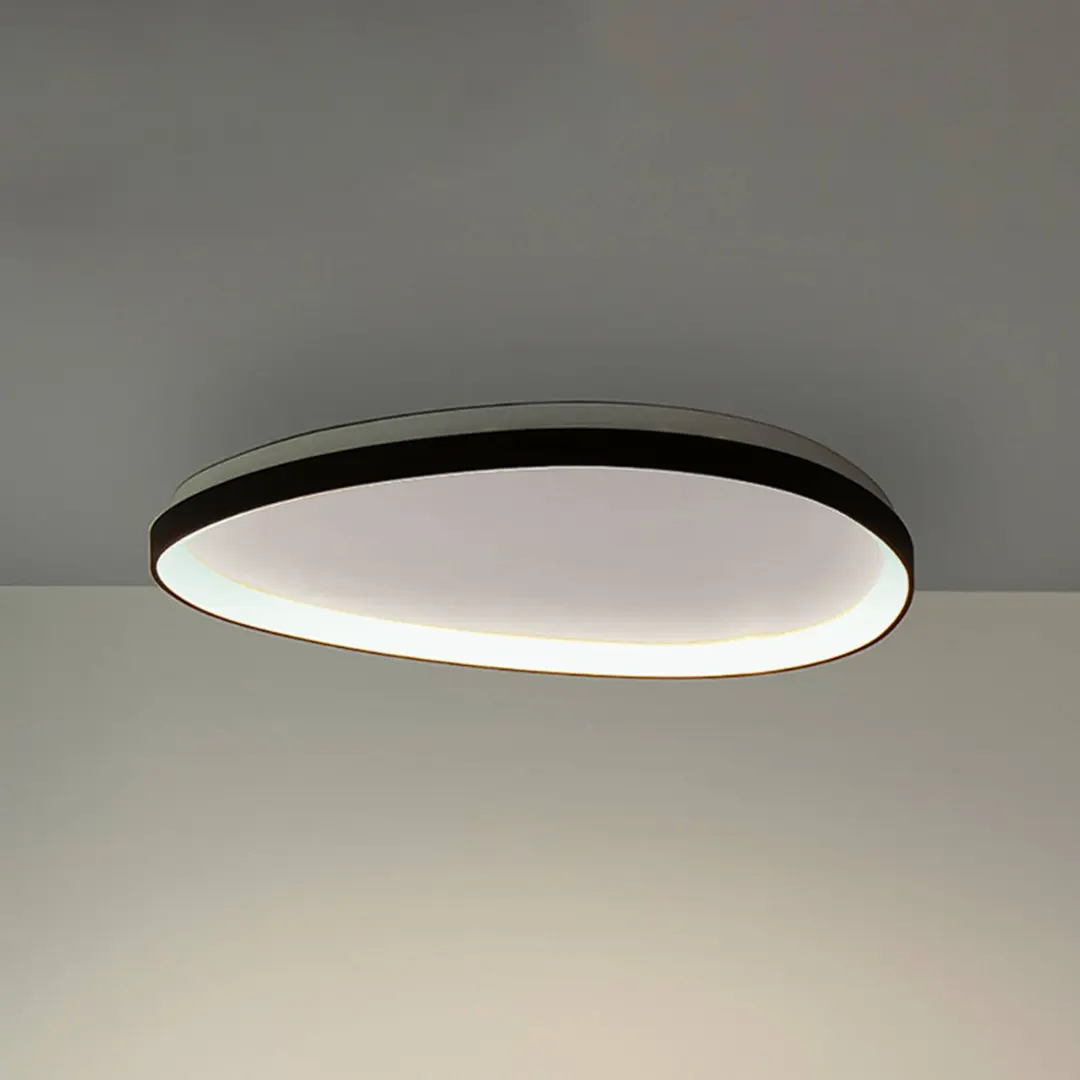Ideal Lux LED-Deckenlampe Gemini schwarz 61 cm 2700 K on/off