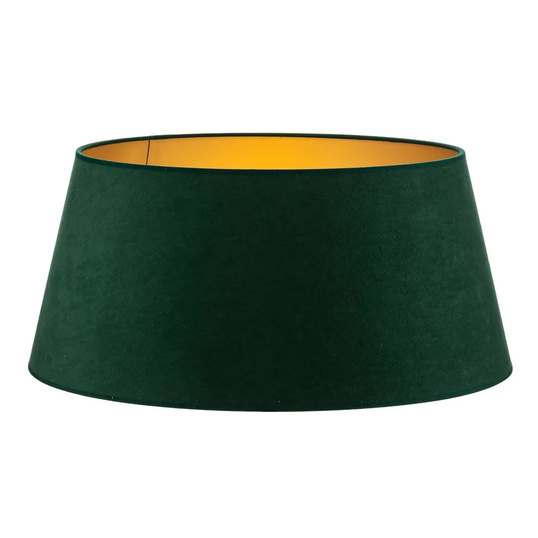 Duolla Lampenschirm Cone Höhe 25,5 cm, dunkelgrün/gold