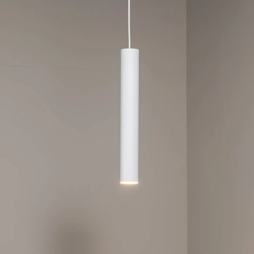 Nowodvorski Lighting Hängeleuchte Eye, 1fl, weiß, Schirmhöhe 40 cm