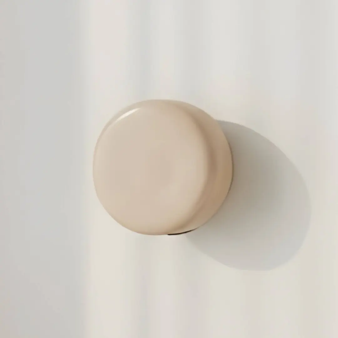 ALDEX Wandleuchte BonBon, beige, Ø 16 cm, Glas
