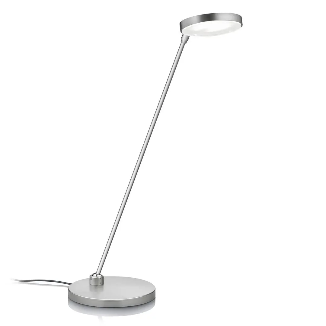 Knapstein LED-Tischleuchte Thea-T, nickel matt