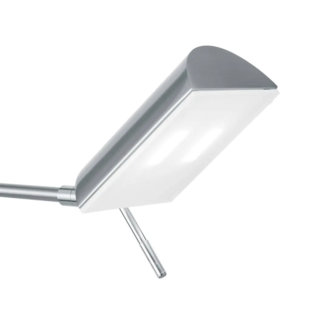HELL LED-Tischleuchte Graz, nickel matt
