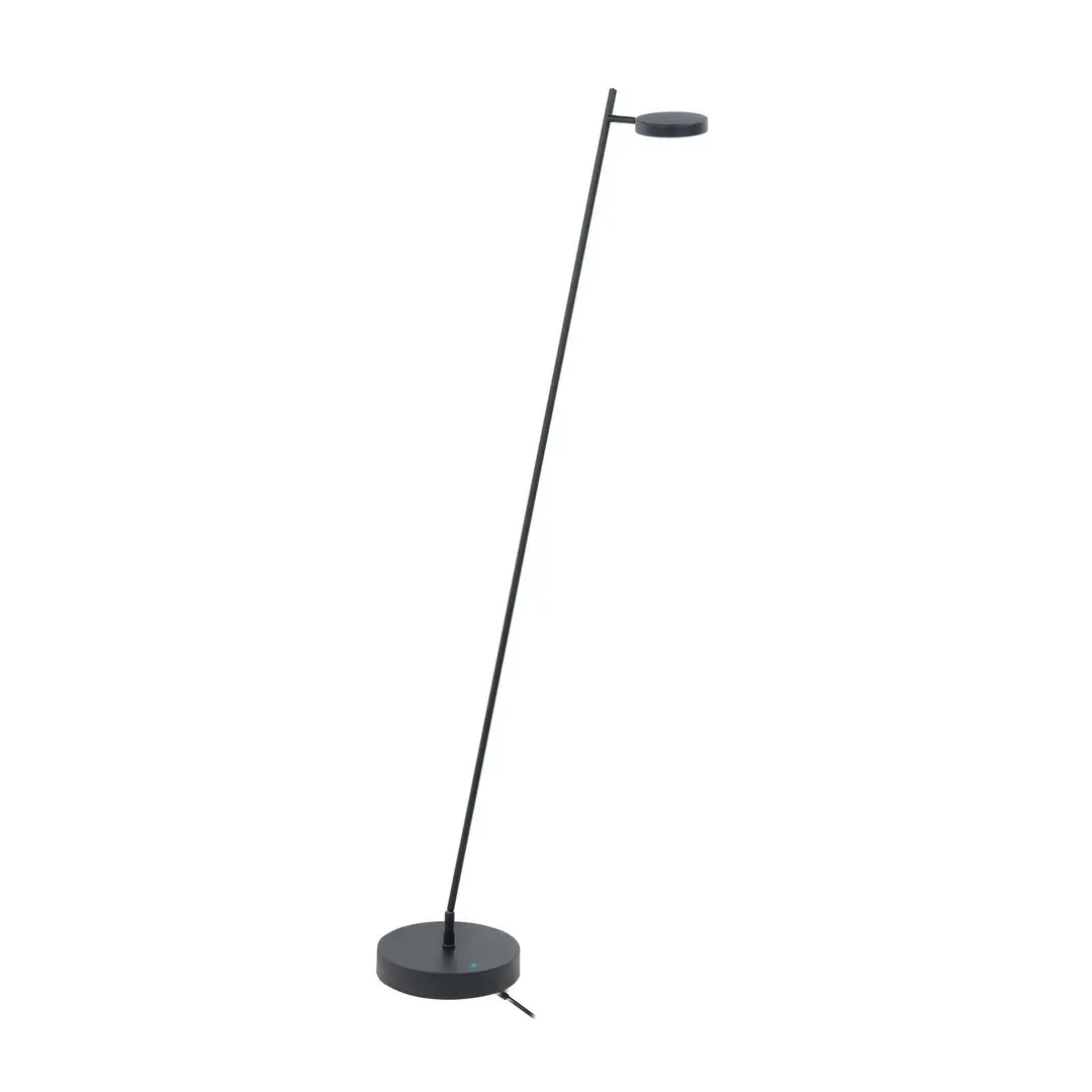 Highlight LED-Akku-Stehlampe Round Move, 1-flg. schwarz 142 cm CCT dim