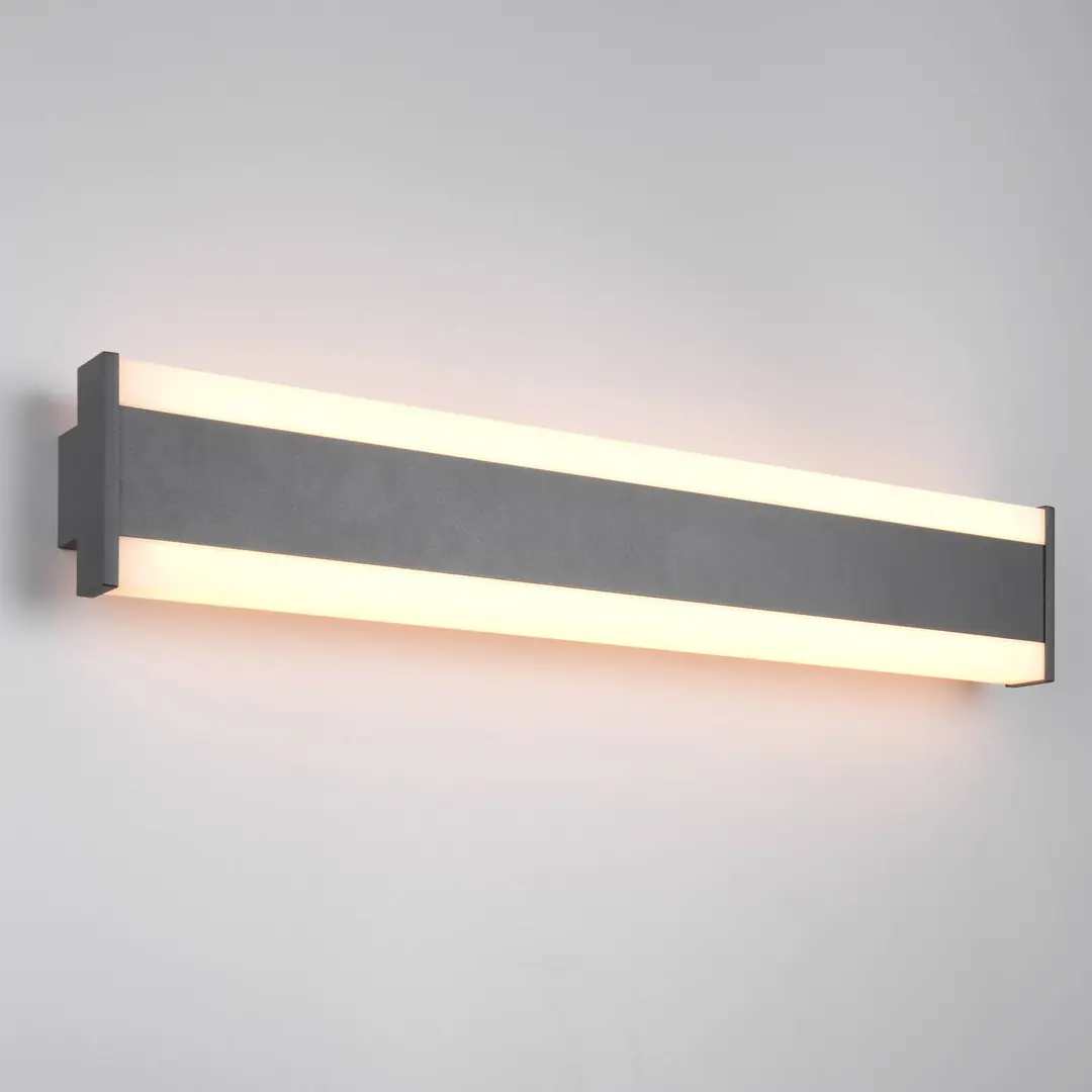Trio Lighting LED-Außenwandlampe DAWSON, 60 cm, anthrazit IP54 CCT up/down