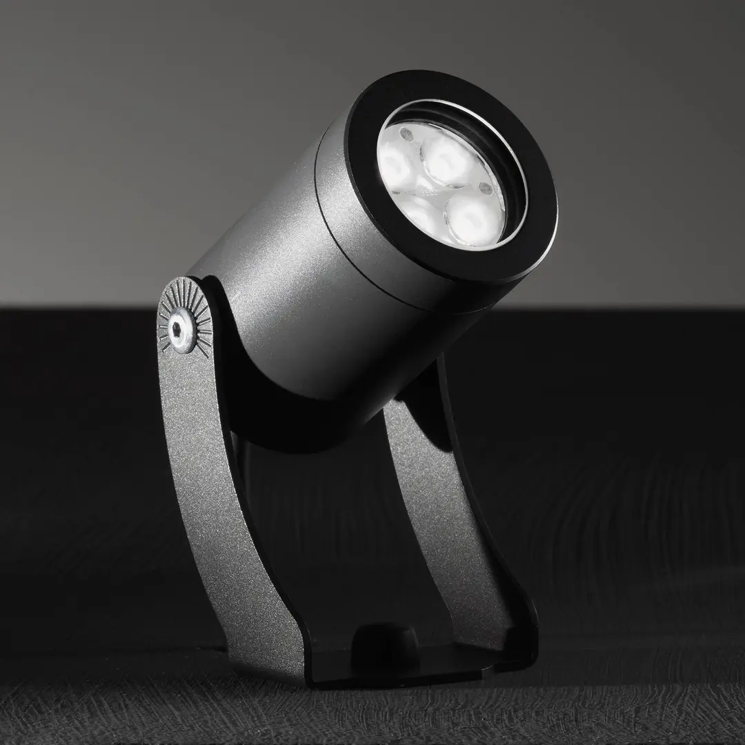 LCD LED-Außenstrahler 1445LED, grafit, 90°