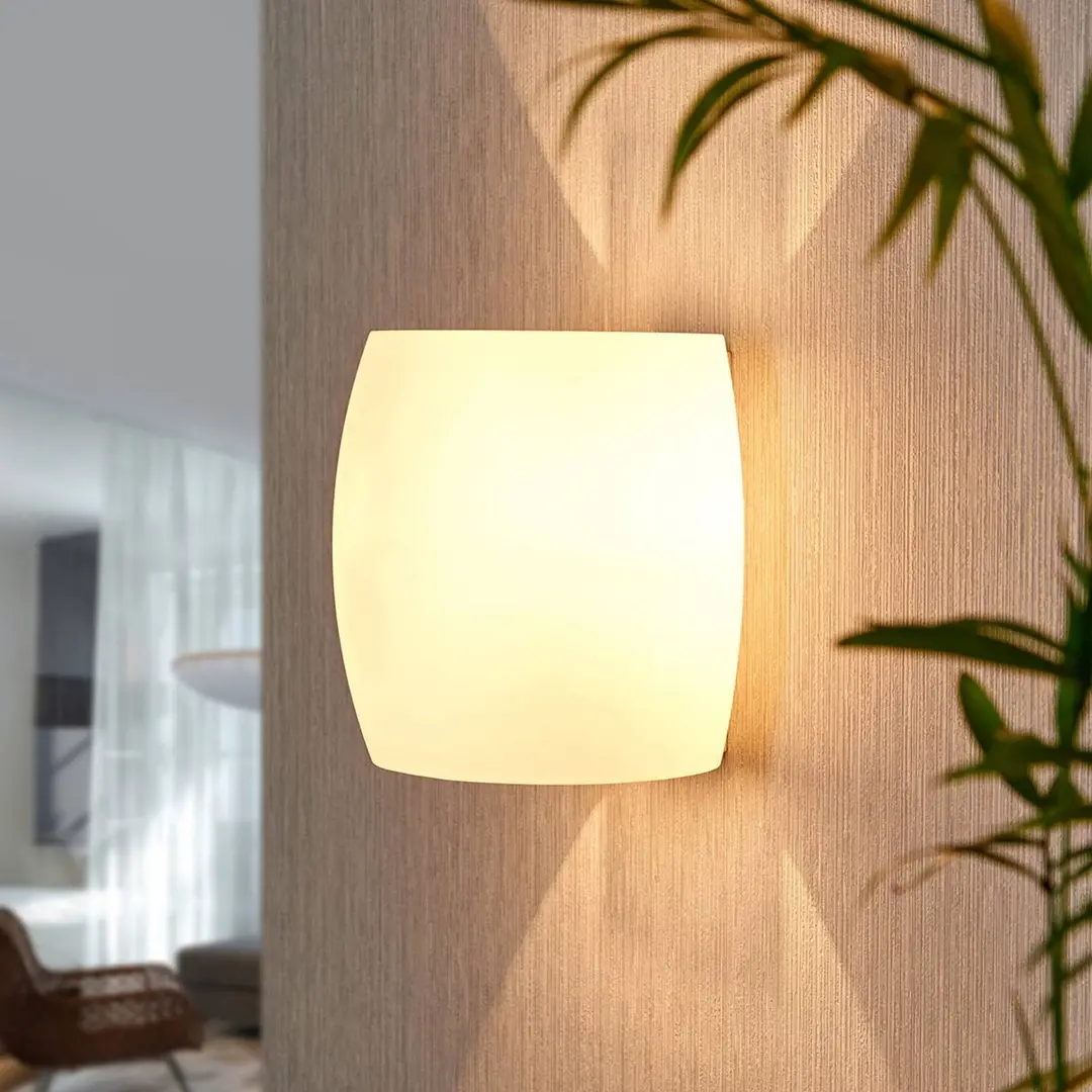 LUCANDE Glas-Wandlampe Lusine