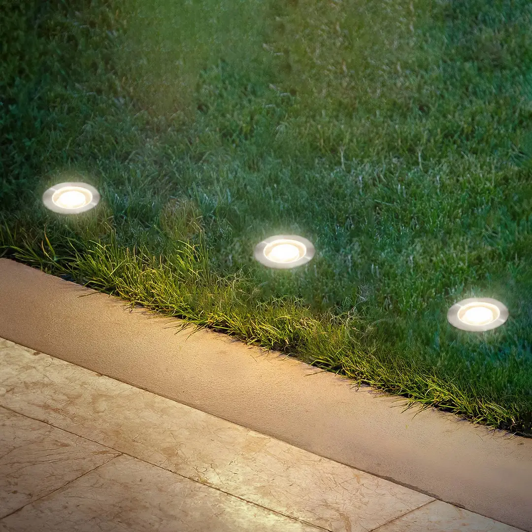 Briloner LED-Einbauspot 3913032 IP67 12V 3x-Erweiterung 3cm Edelstahl
