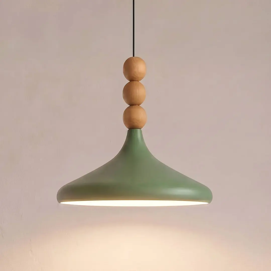 Opviq Hängeleuchte Eysan, grün, Ø 35 cm, Metall, E27