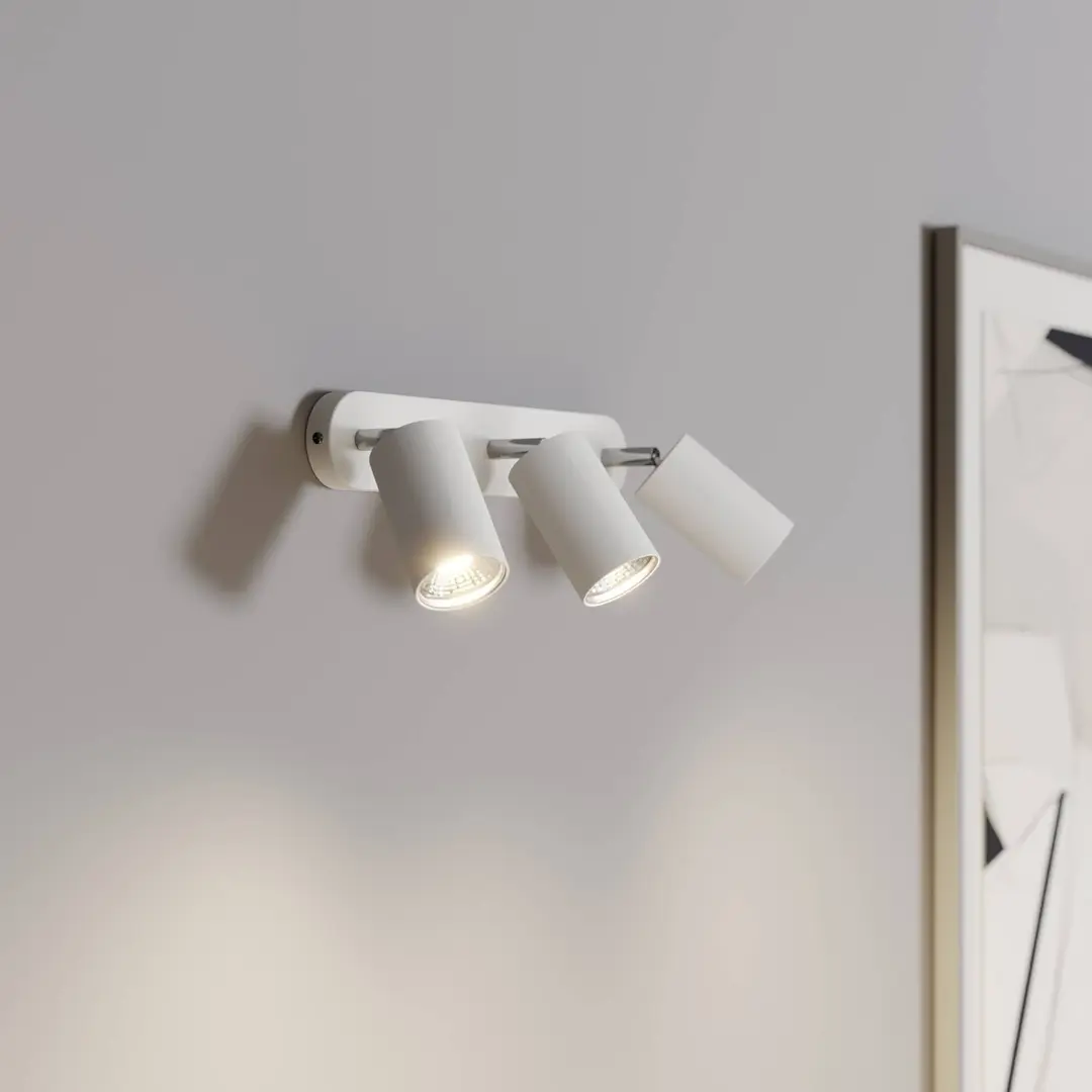 Nowodvorski Lighting Wandstrahler Eye Spot dreiflammig, weiß