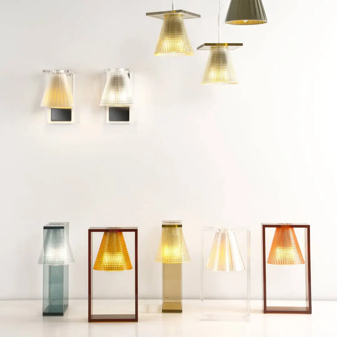 Kartell Light-Air LED-Wandleuchte, bernstein