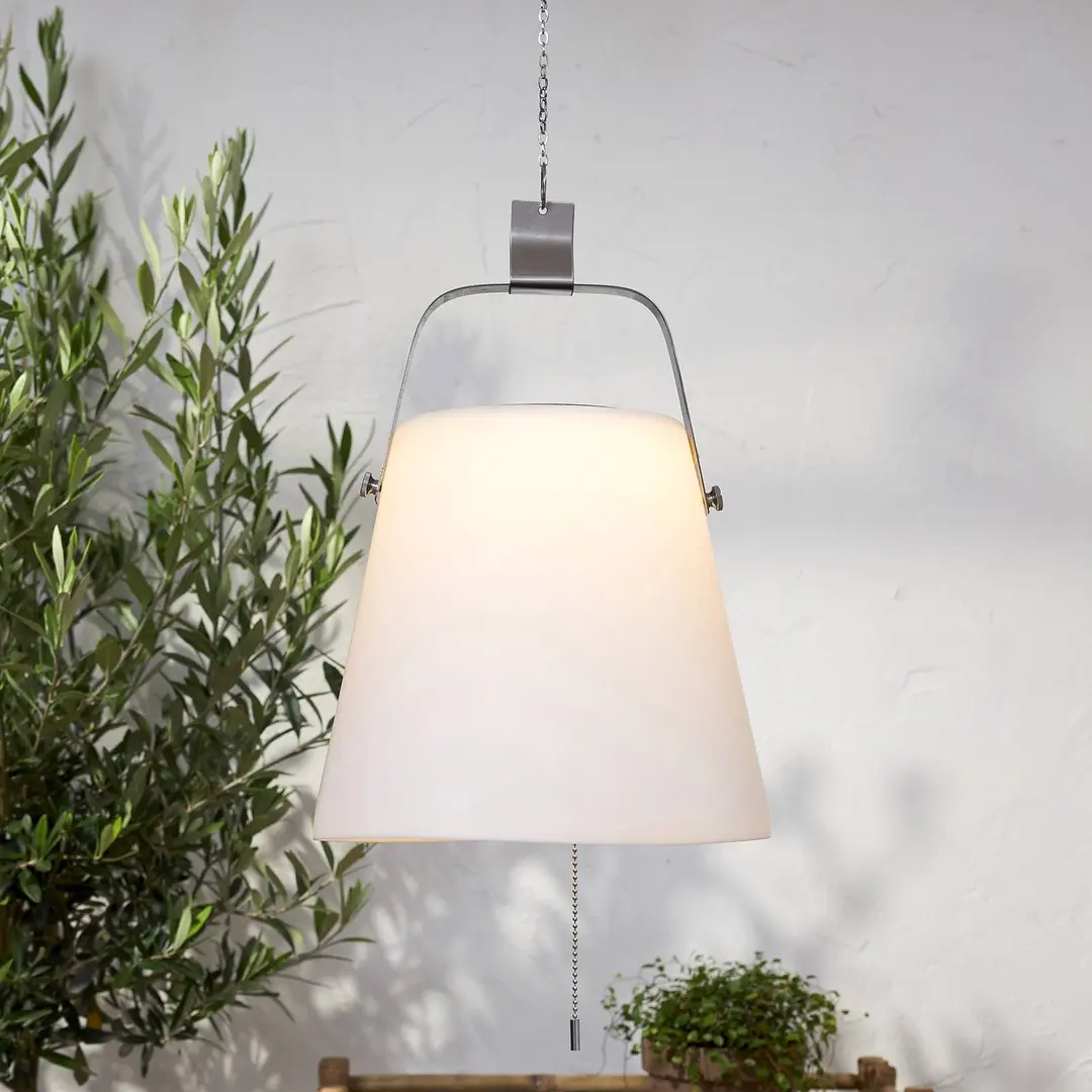 STAR TRADING LED-Solarhängeleuchte Solia, Ø 28 cm