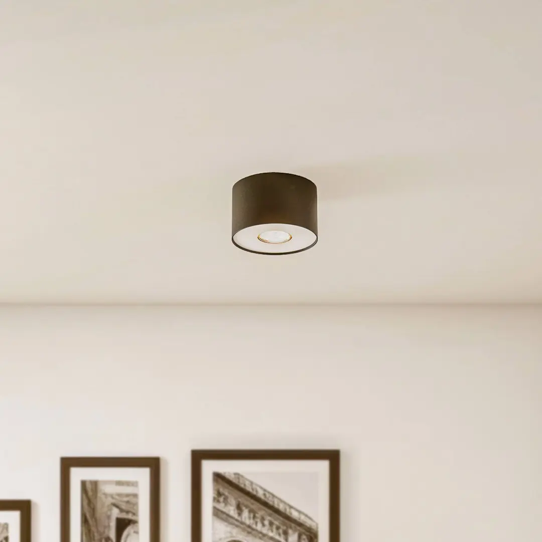 Nowodvorski Lighting Downlight Point S, schwarz/weiß/schwarz