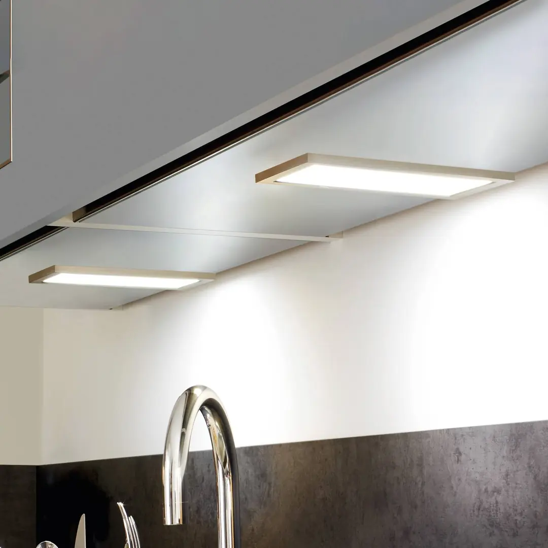 Hera LED-Unterbaulampe Sky Dimmer 2er 4.000K edelstahl