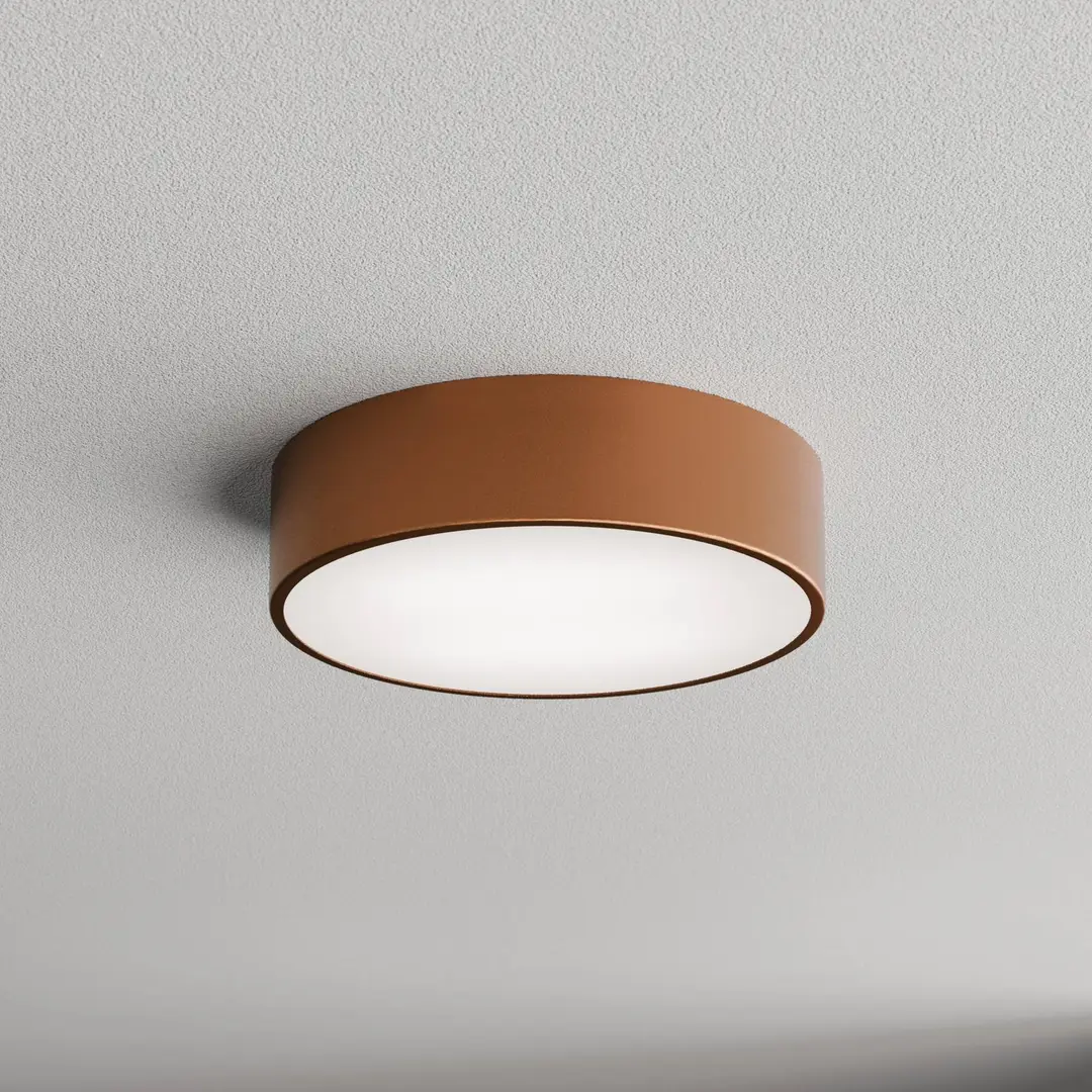 TEMAR LIGHTING Deckenlampe Cleo 300, kupfer, Sensor, IP20, Ø 30 cm, Metall