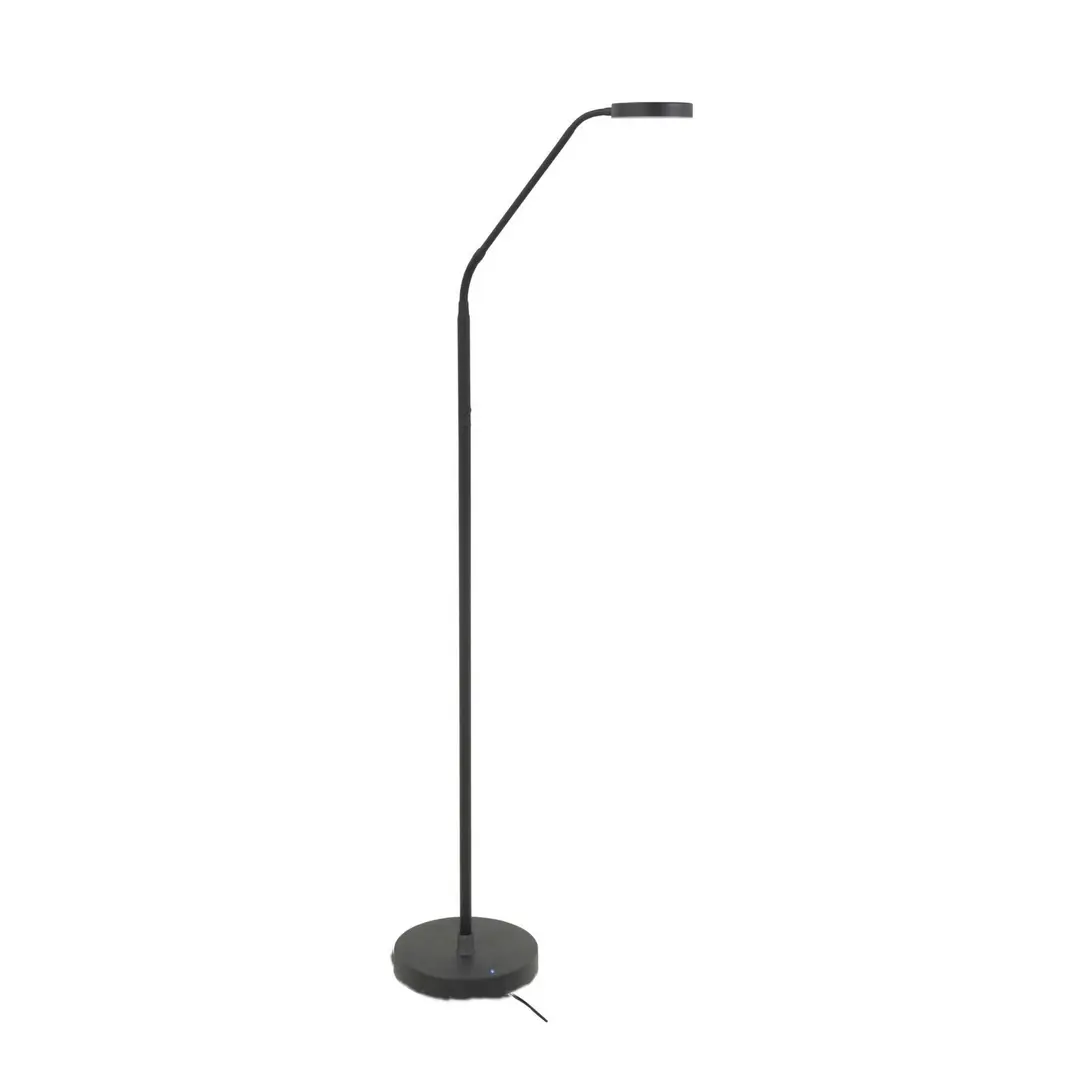 Highlight LED-Akku-Stehlampe Comfort, schwarz 135 cm Metall CCT Dimmer