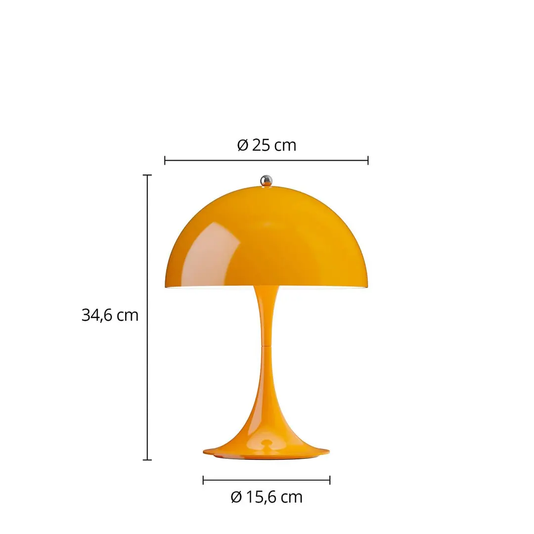 Louis Poulsen Akkulampe Panthella PORTABLE 250 orange IP44