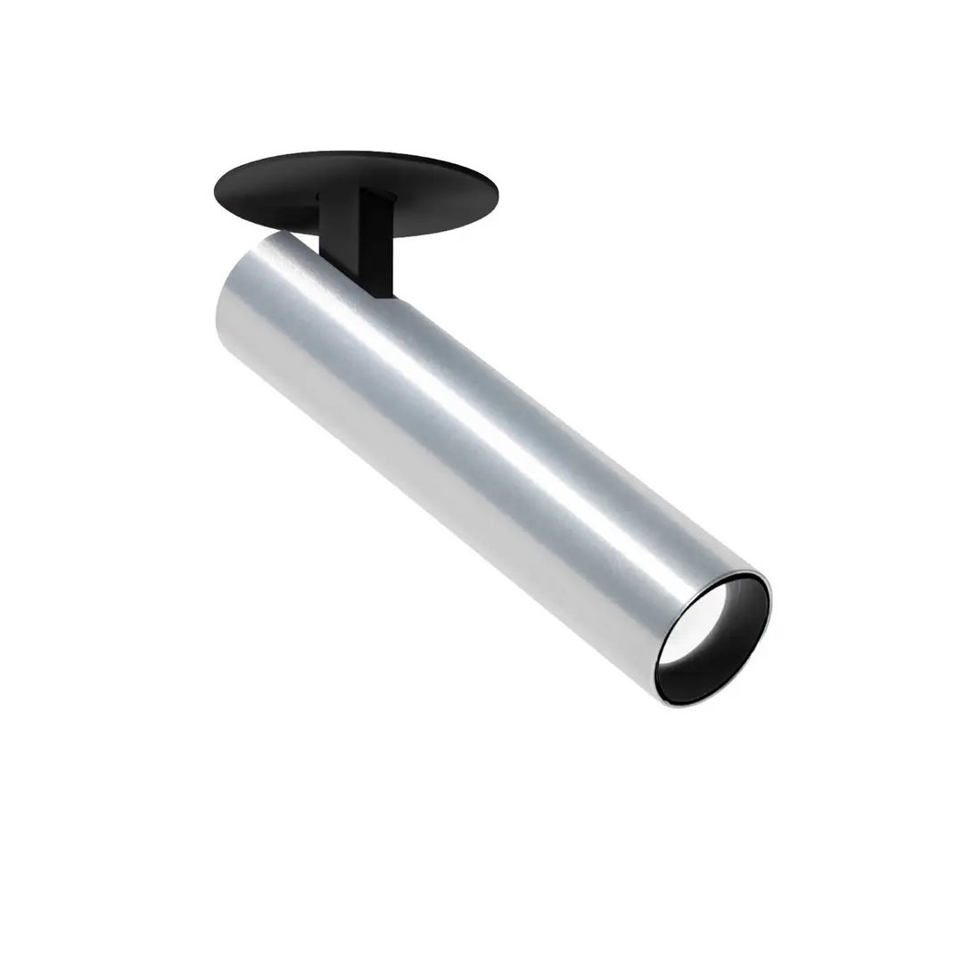 Wever & Ducré Lighting WEVER & DUCRÉ LED-Spot Match 1.0 Halbeinbau alu 2.700 K