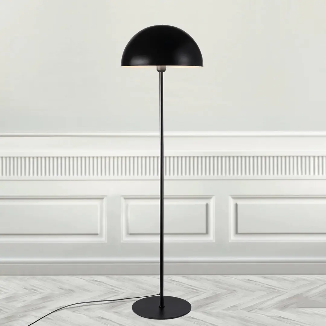 Nordlux Stehleuchte Ellen 40 mit Metallschirm, schwarz
