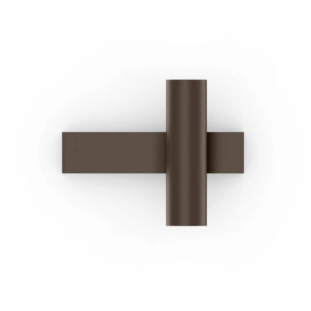 Wever & Ducré Lighting WEVER & DUCRÉ LED-Wandlampe Ceno 2.0 bronze, 2.700 K 2-flg.