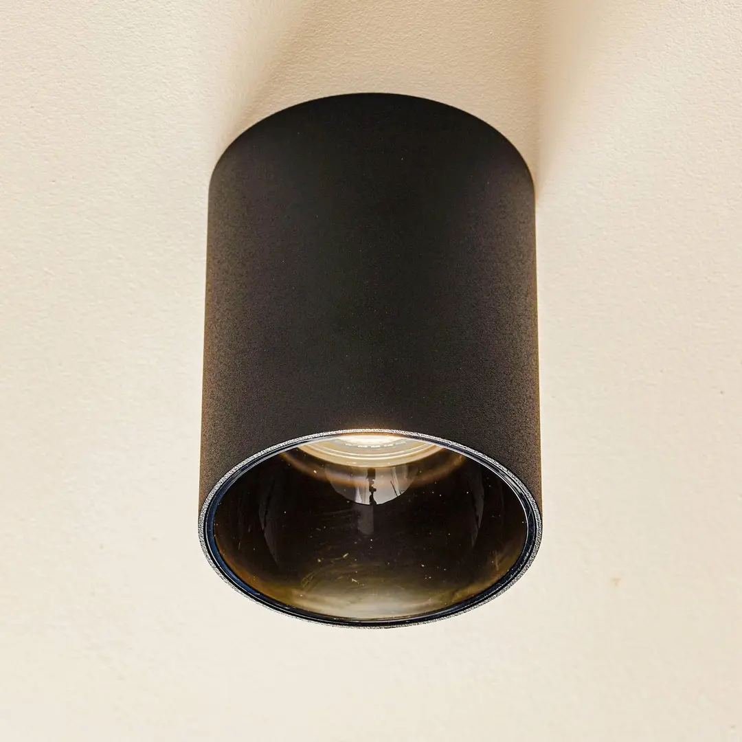 Nowodvorski Lighting Deckenstrahler Eye Tone in Zylinderform schwarz