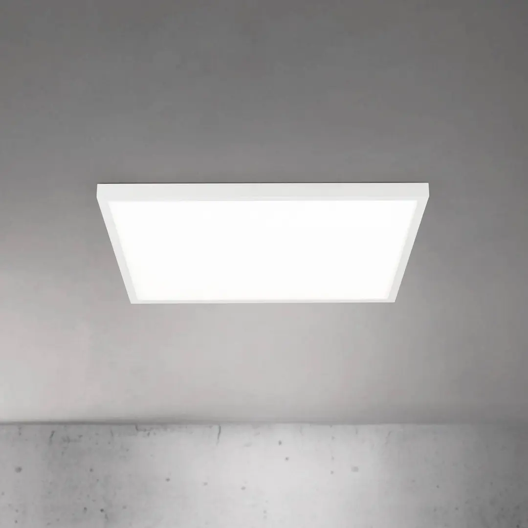 Orion LED-Deckenlampe Disc, weiß, Länge 60 cm, CCT, Metall
