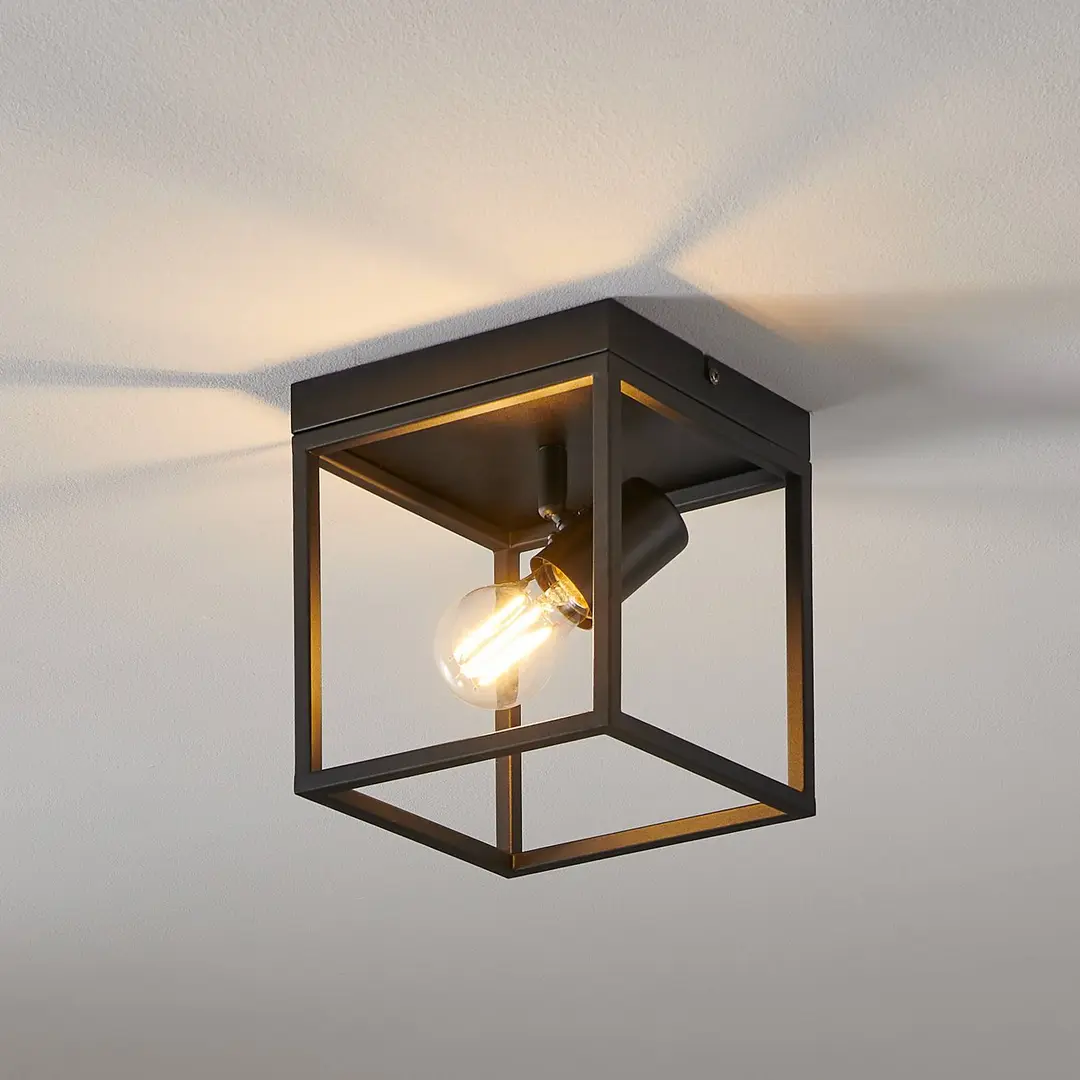 EGLO Deckenlampe Silentina einflammig, 18x18cm