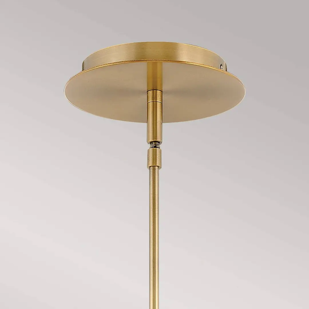 HINKLEY LED-Hängeleuchte Dax Mini, messing